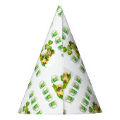 St. Patrick's Day Paper Partyhütchen (Rückseite)