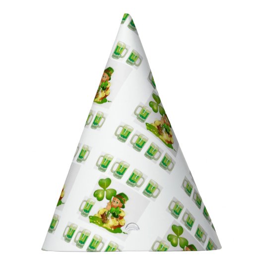 St. Patrick's Day Paper Partyhütchen (Rechts)