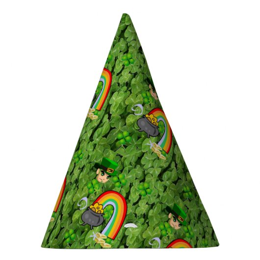 St. Patrick's Day Paper Partyhütchen (Rechts)