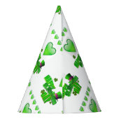 St. Patrick's Day Paper Partyhütchen (Rückseite)