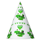 St. Patrick's Day Paper Partyhütchen (Vorderseite)