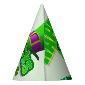 St. Patrick's Day Paper Partyhütchen (Rückseite)