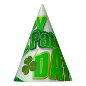 St. Patrick's Day Paper Partyhütchen (Vorderseite)