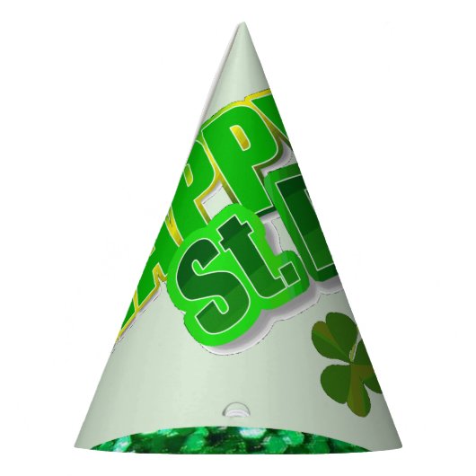 St. Patrick's Day Paper Partyhütchen (Links)