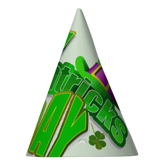 St. Patrick's Day Paper Partyhütchen (Rechts)