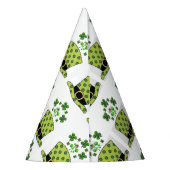 St. Patrick's Day Paper Partyhütchen (Rückseite)