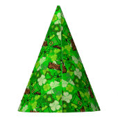 St. Patrick's Day Paper Partyhütchen (Rückseite)