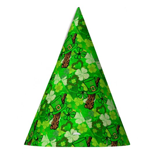 St. Patrick's Day Paper Partyhütchen (Links)