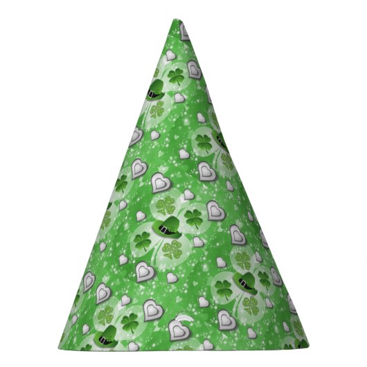 St. Patrick's Day Paper Partyhütchen (Rechts)