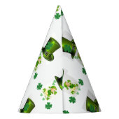St. Patrick's Day Paper Partyhütchen (Rückseite)