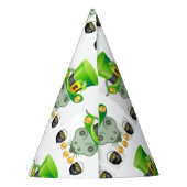 St. Patrick's Day Paper Partyhütchen (Rückseite)