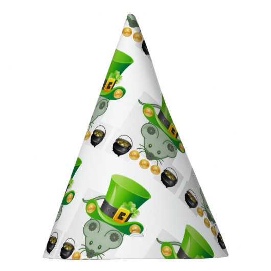 St. Patrick's Day Paper Partyhütchen (Rechts)