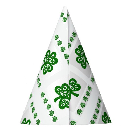 St. Patrick's Day Paper Partyhütchen (Rückseite)