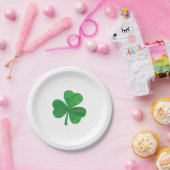 St. Patrick's Day Paper Plate - 7" Round Lucky Sha Pappteller (Party)
