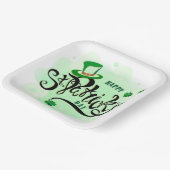 St Patrick's Day Paper Plate Pappteller (Gewinkelt)