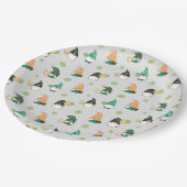 St Patrick's Day Paper Plate Pappteller (Schrägansicht)