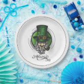 St Patrick's Day Paper Plate Pappteller (Party)