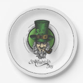 St Patrick's Day Paper Plate Pappteller (Vorderseite)