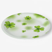 St Patrick's Day Paper Plate Pappteller (Schrägansicht)
