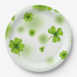 St Patrick's Day Paper Plate Pappteller