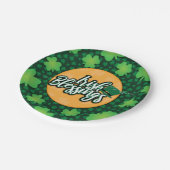 St Patrick's Day Paper Plate Pappteller (Schrägansicht)