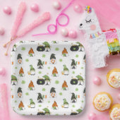 St Patrick's Day Paper Plate Pappteller (Party)