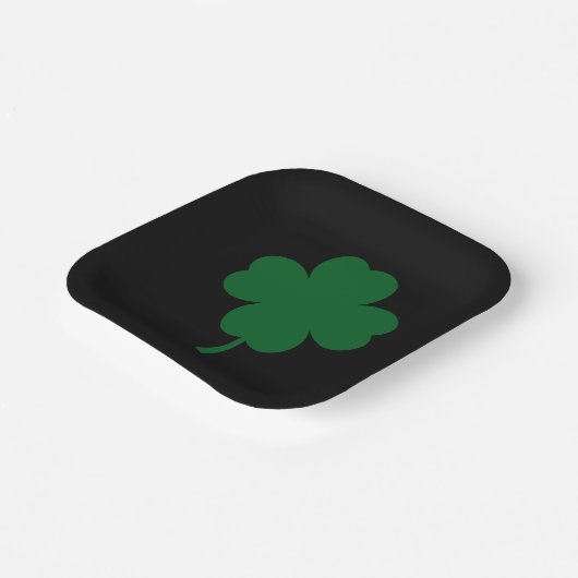 St. Patrick's Day Paper Plates Pappteller (Gewinkelt)