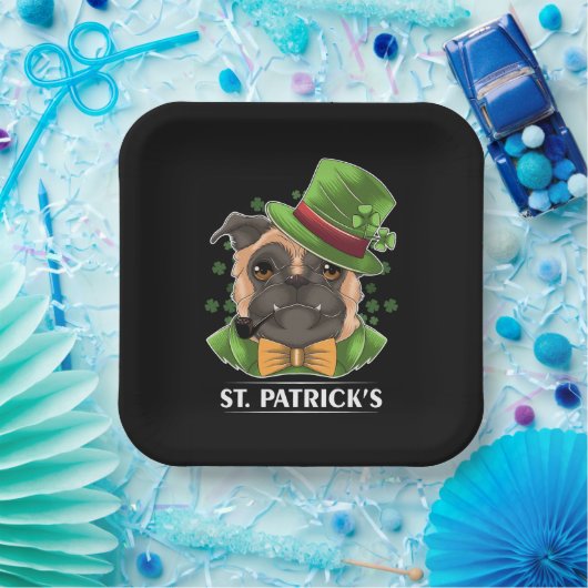 St Patrick's Day Paper Tellers Pappteller (Party)