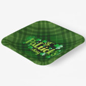 St Patrick's Day Paper Tellers Pappteller (Gewinkelt)