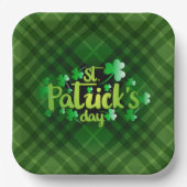 St Patrick's Day Paper Tellers Pappteller (Vorderseite)