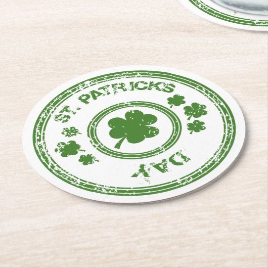 St. Patricks Day Paper Untersetzer (Angewinkelt)