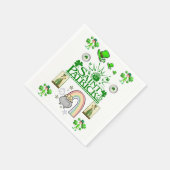 St. Patricks Day Papier Servietten (Ecke)