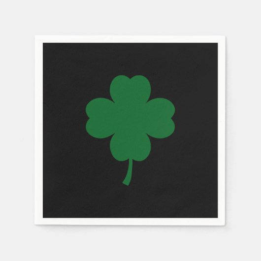 St. Patrick's Day-Papier-Tischservietten Serviette (Vorderseite)