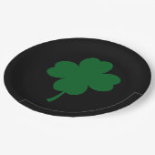 St. Patrick's Day Papierplatten Pappteller (Schrägansicht)