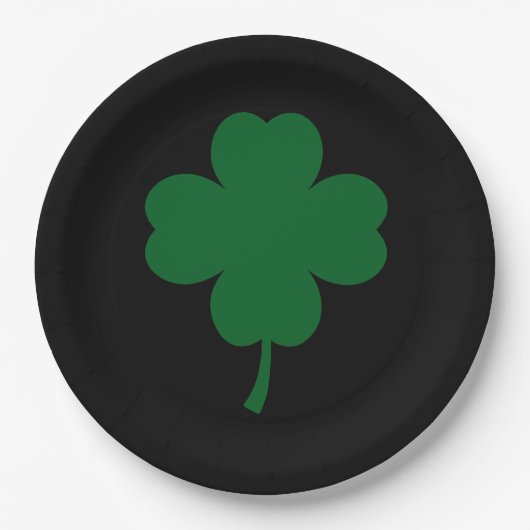 St. Patrick's Day Papierplatten Pappteller (Vorderseite)