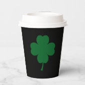 St. Patrick's Day Papiertassen  Pappbecher (Rückseite)