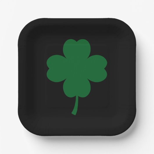 St. Patrick's Day-Papierteller Pappteller (Vorderseite)