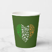 St. Patrick's Day Pappbecher (Vorderseite)