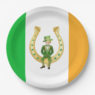 St. Patrick's Day Pappteller