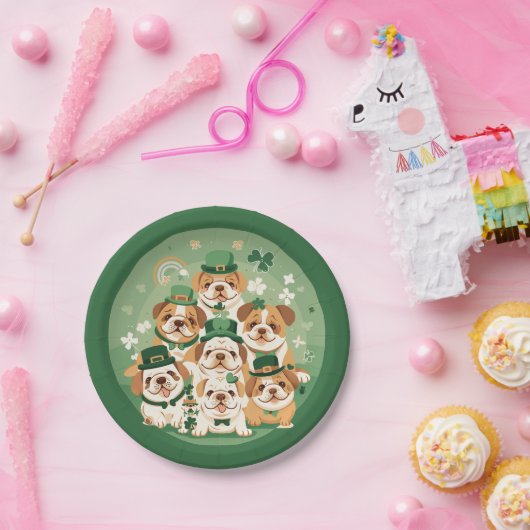 St. Patrick's Day Pappteller (Party)