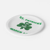 ST. PATRICK'S DAY PAPPTELLER (Schrägansicht)
