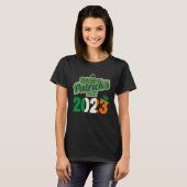 St Patrick's Day Parade 2023 Irish Flag Shamrock L T-Shirt (Vorne ganz)