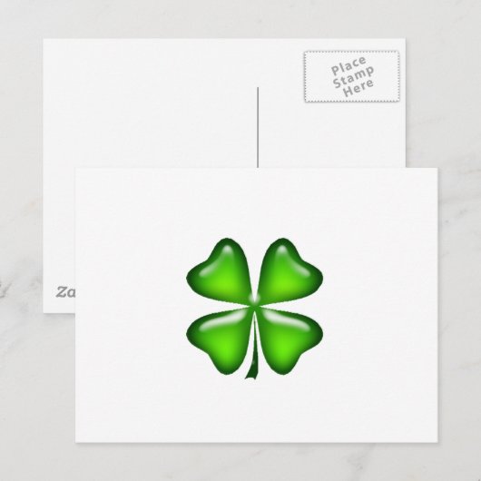 St Patricks Day Parade Dublin Postkarte (Vorne/Hinten)