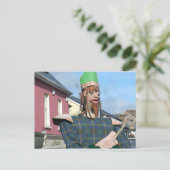 St.Patricks Day Parade in Ennis - Irland Postkarte (Stehend Vorderseite)