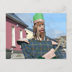 St.Patricks Day Parade in Ennis - Irland Postkarte