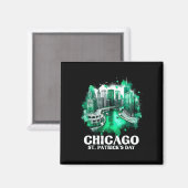 St. Patrick's Day Parade Magnet (Vorderseite/Rückseite)