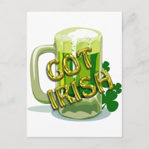 St Patricks Day Parade Postkarte