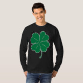 St Patrick's Day Parade Solo Clover Lucky Leaf Dri T-Shirt (Vorne ganz)