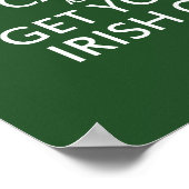 St Patricks Day Parody Poster (Ecke)