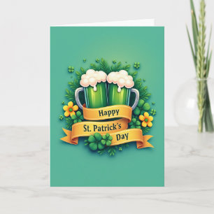 St. Patricks Day Partnerkarte Karte